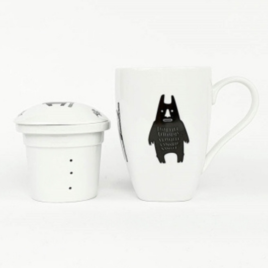 'Bebok' mug with infuser, 300ml