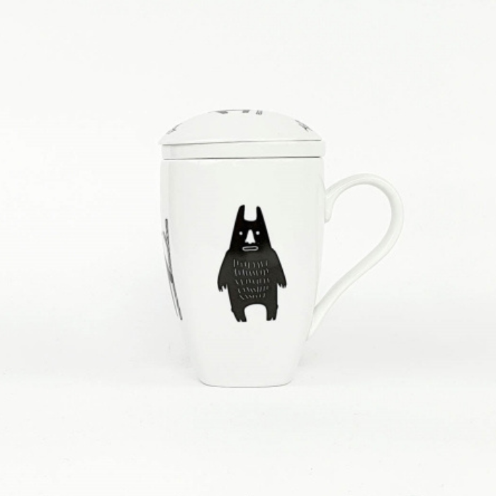 'Bebok' mug with infuser, 300ml