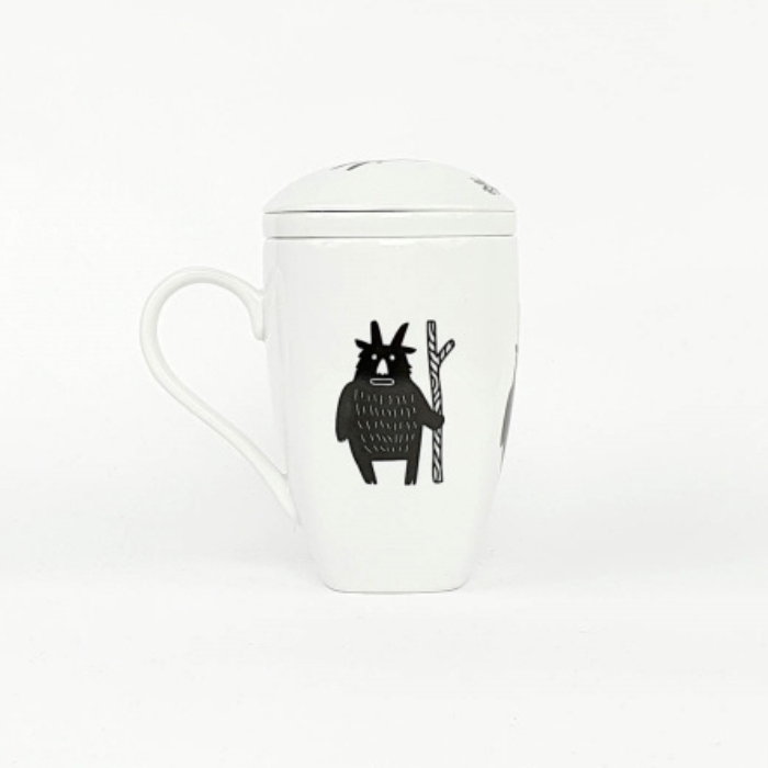 'Bebok' mug with infuser, 300ml