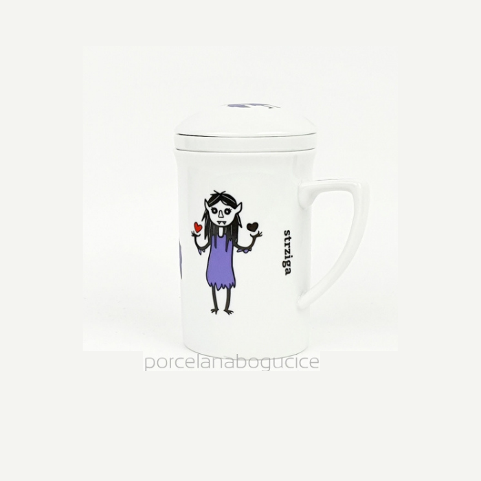 'Strziga' mug with infuser, 300ml