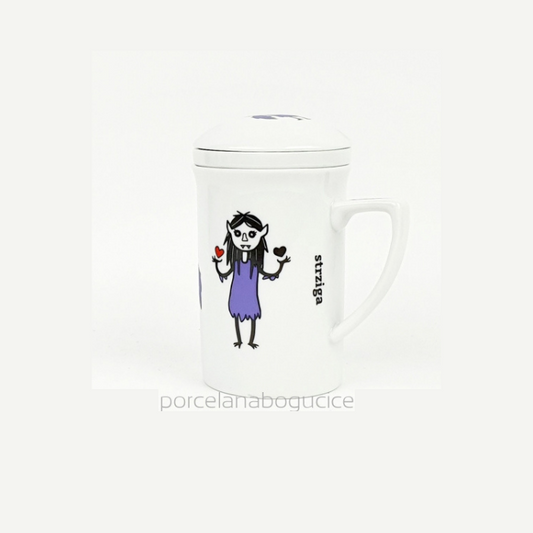 'Strziga' mug with infuser, 300ml