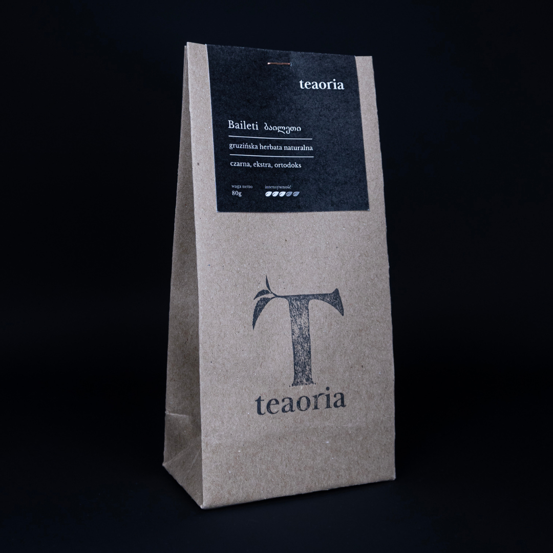 Baileti - Georgian black tea, Extra Breakfast