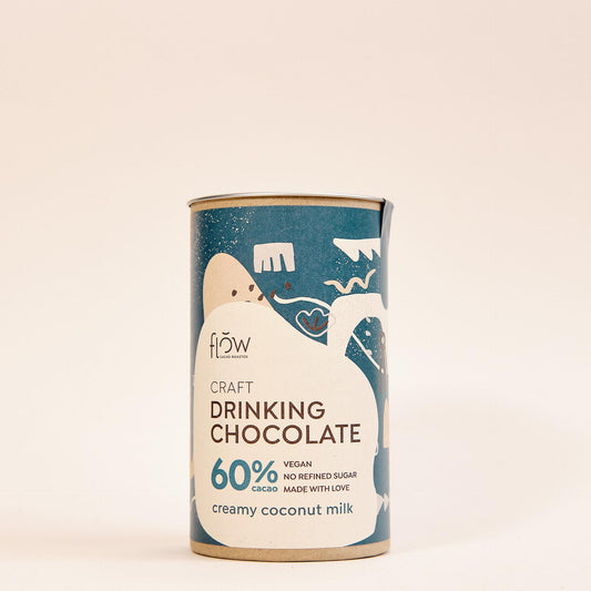 Drinking chocolate with coconut milk (cocoa 60%)