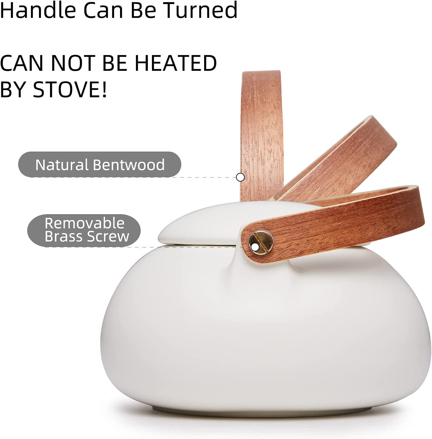 Porcelanowy zestaw do herbaty liściastej 800 ml