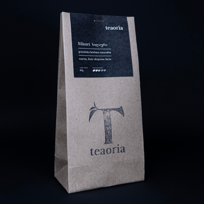 Silauri - black loose leaf tea, large twisted leaves, premium