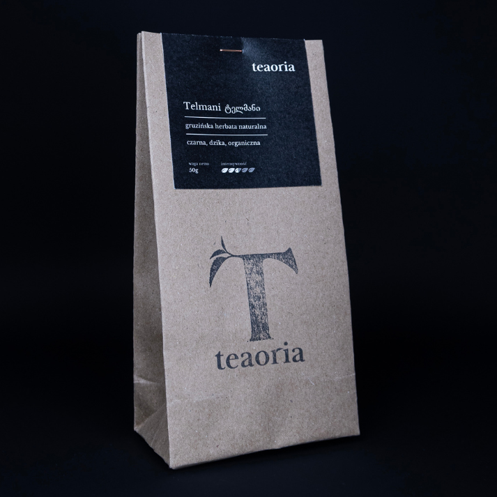 Telmani - loose leaf black tea, wild, organic 50g