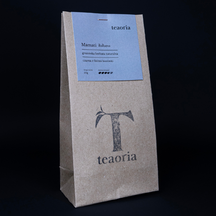 Mamati - black loose leaf tea with bilberry leaves