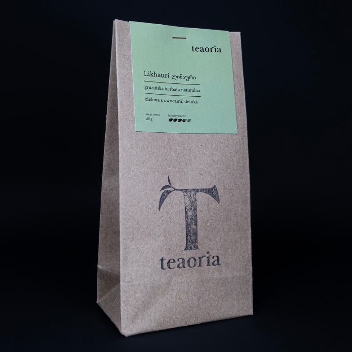 Likhauri - green leaf tea with exotic fruits