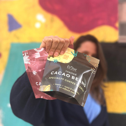 Ziarna kakaowca z Malinami i Kokosem